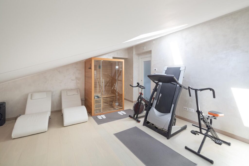 zona fitness appartamento san ginesio